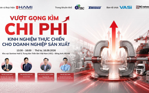 ETEK TRÂN TRỌNG KÍNH MỜI THAM DỰ HỘI THẢO: "VƯỢT GỌNG KÌM CHI PHÍ - KINH NGHIỆM THỰC CHIẾN CHO DOANH NGHIỆP SẢN XUẤT"